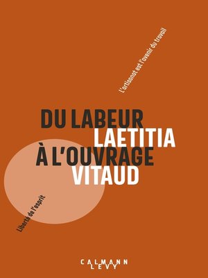 cover image of Du labeur à l'ouvrage